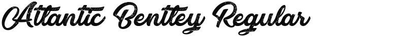 Atlantic Bentley font download