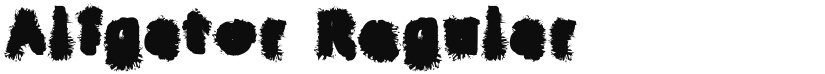 Aligator font download