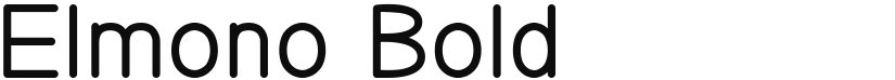 Elmono font download