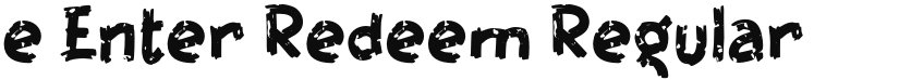 e Enter Redeem font download