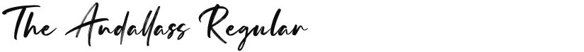 The Andallass font download