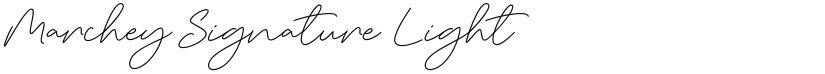 Marchey Signature font download