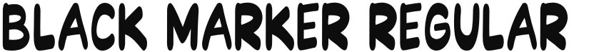 Black Marker font download