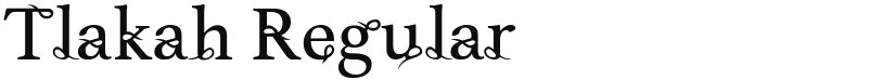 Tlakah font download