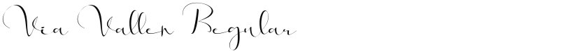 Via Vallen font download