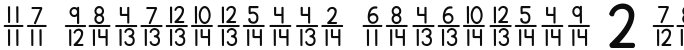 KG Traditional Fractions 2 Regular