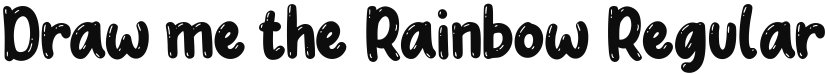 Draw me the Rainbow font download