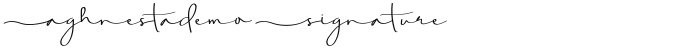 Aghnestademo Signature