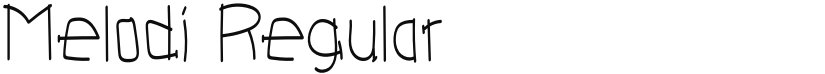 Melodi font download