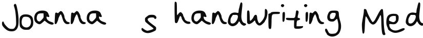 Joanna__s_handwriting font download