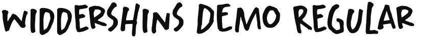 Widdershins DEMO font download