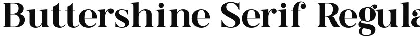 Buttershine Serif font download
