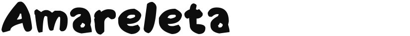 Amareleta font download