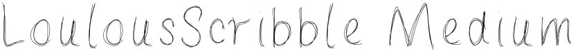 LoulousScribble font download