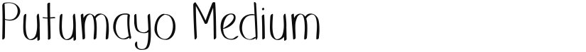 Putumayo font download