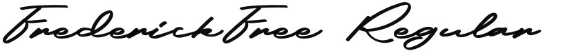 FrederickFree font download