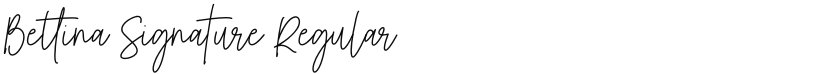 Bettina Signature font download