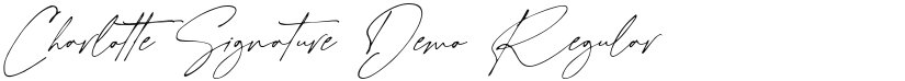 Charlotte Signature Demo font download