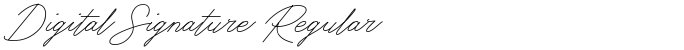 Digital Signature Regular