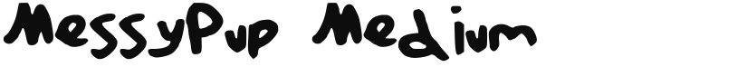 MessyPup font download
