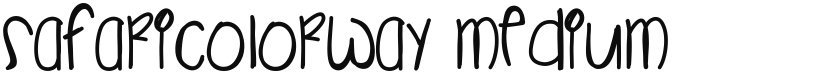 SafariColorway font download