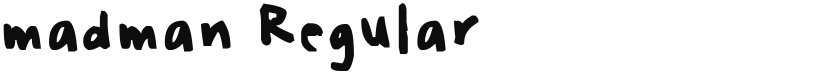 madman font download