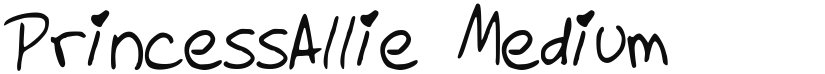 PrincessAllie font download