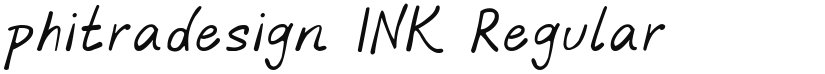 phitradesign INK font download