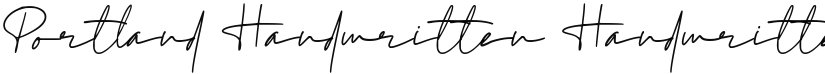 Portland Handwritten font download