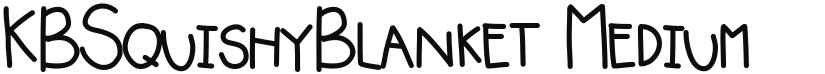 KBSquishyBlanket font download