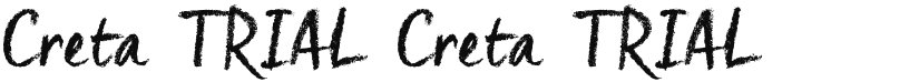 Creta_TRIAL font download
