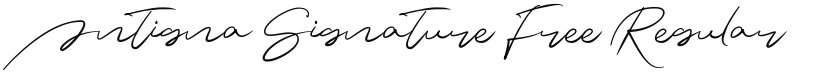 Antigna Signature Free font download