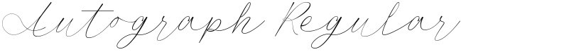 Autograph font download