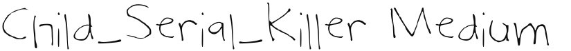 Child_Serial_Killer font download