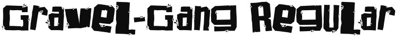 Gravel-Gang font download