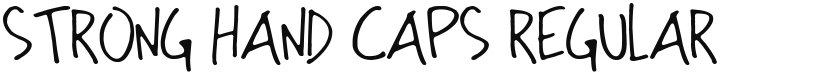 Strong Hand Caps font download