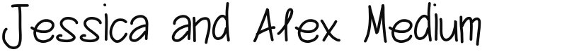 Jessica and Alex font download