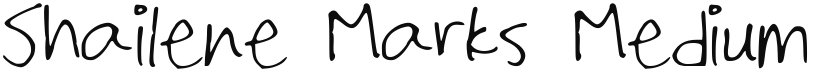 Shailene_Marks font download