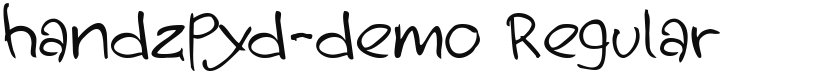 handzpyd-demo font download