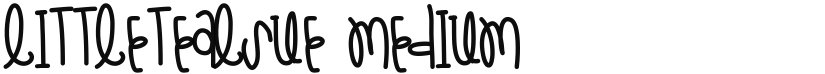 LittleTealSue font download