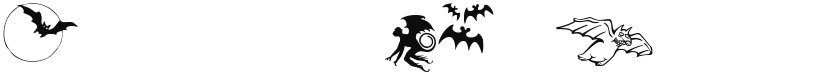 Bats Symbols font download