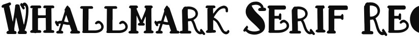 Whallmark Serif font download