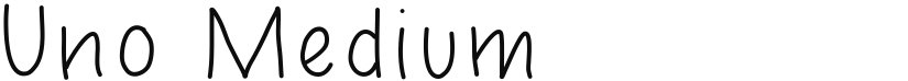Uno font download