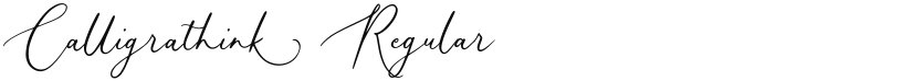 Calligrathink font download