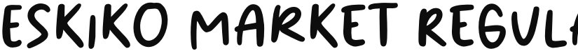 Eskiko Market font download