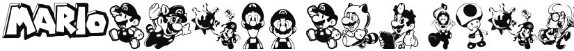 Mario and Luigi font download