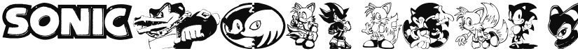 Sonic Mega Font font download