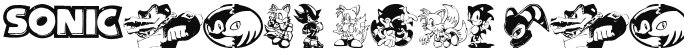 Sonic Mega Font