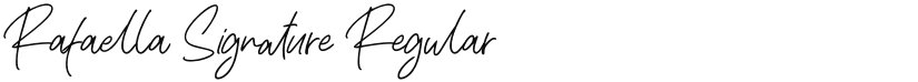 Rafaella Signature font download