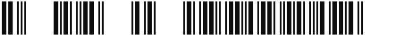 3 of 9 Barcode font download